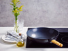 Wok Brabantia Tasty+ 30 cm 101723, uchwyt Honey Yellow