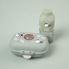 Monbento Lunchbox i Butelka dla Dzieci Gram Green Raccoon