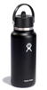 Butelka 32oz Wide mouth Flex straw cap Black - Hydro flask