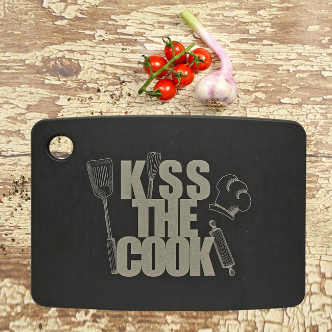 Deska do krojenia 20 cm Kiss The Cook - Jade