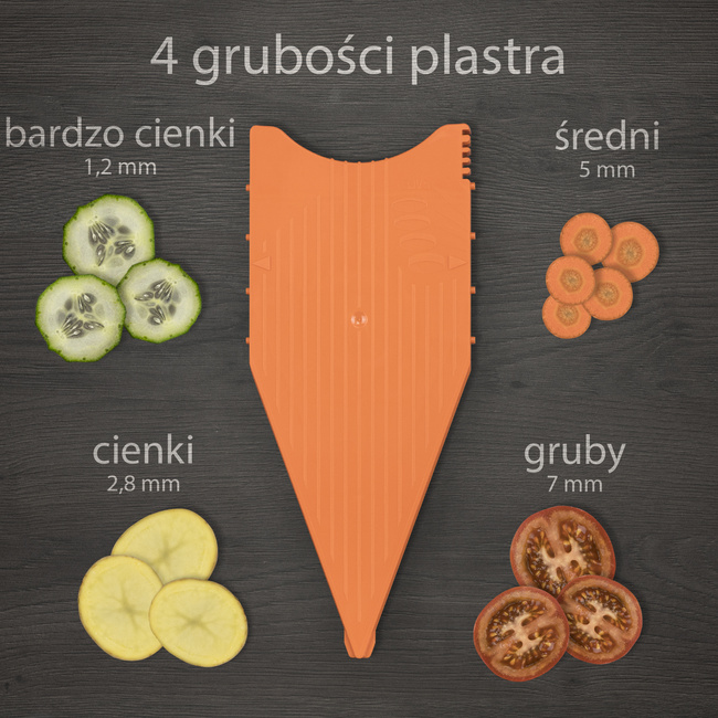 Szatkownica Börner V-Hebel V5 Powerline Pomarańczowa