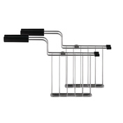 Zestaw dwóch rusztów do tostera Alessi