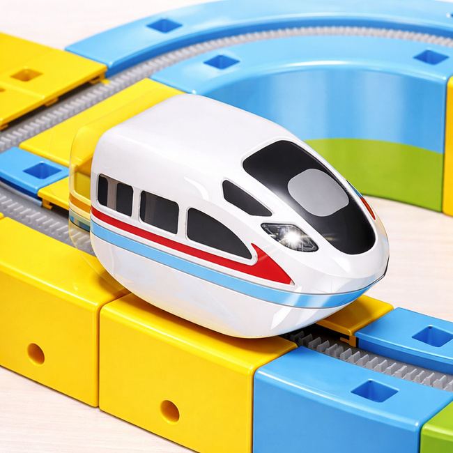 Extralink Toys | Zestaw torów magnetycznych | kolejka magnetyczna, magnetic levitation, (150 szt)