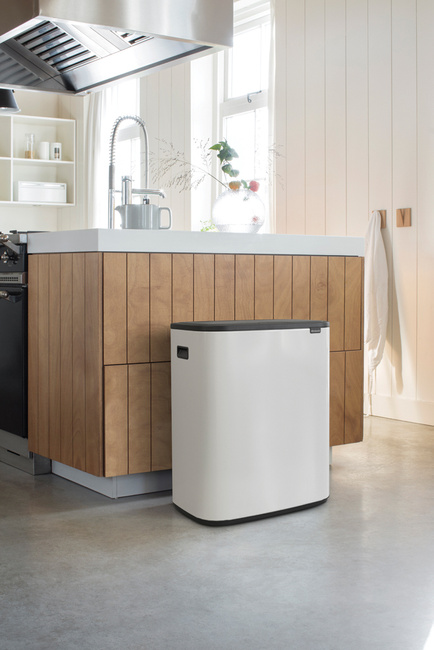 Kosz na śmieci Touch Bin Bo 60l biały - Brabantia