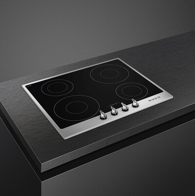 Smeg - Płyta indukcyjna, 60 cm, Victoria, inox Si964xm Victoria