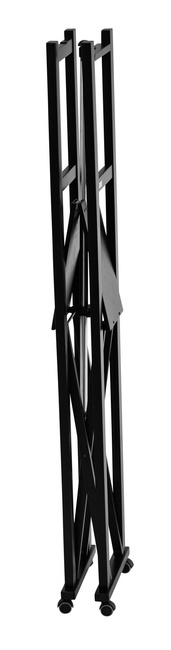 Arredamenti Elios Stojak na ubrania - 37 x 78 cm, Czarny