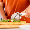 KitchenAid radełko do pizzy Porcelain White stal nierdzewna, ergonomiczne