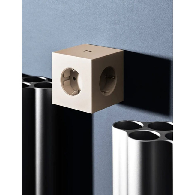 rozszerzacze gniazd z podwójnym usb-c 30 W beżowe - avolt