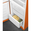 Smeg - Chłodziarko-zamrażarka FAB32LOR6 50'S RETRO STYLE - pomarańczowy