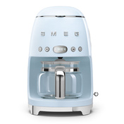 Smeg - Ekspres Przelewowy, Pastelowy Błękit 50's Style Dcf02Pbeu Pastelowy Błękit.