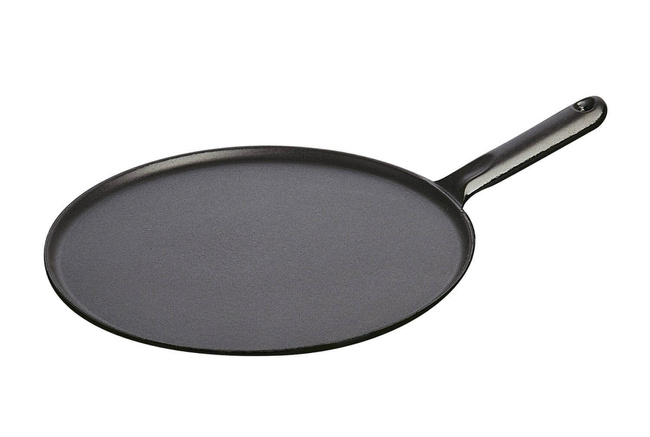 Patelnia do naleśników z metalowym uchwytem 30 cm, czarny - Staub