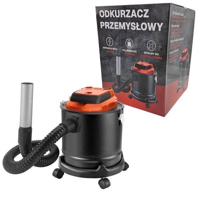 Extralink Powerlink | Odkurzacz przemysłowy 1200w 20l czarno-pomarańczowy | R-701