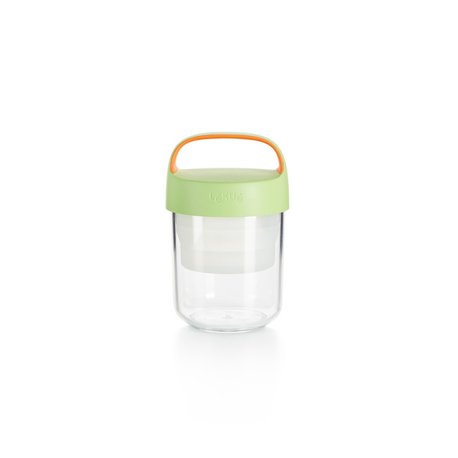 Pojemnik Jar to Go limonkowy 400 ml Lekue