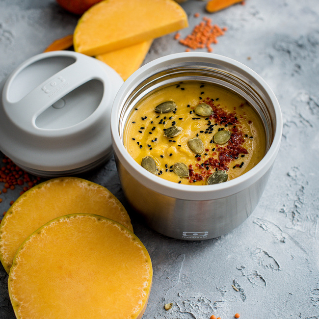 Monbento Element Termos obiadowy 0,55 l Metallic silver