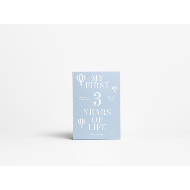 Księga fotograficzna Printworks My First 3 Years, trzy albumy dziecka w etui