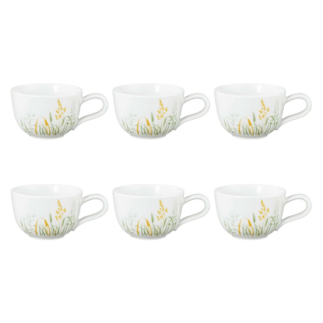 Seltmann Meadow Grasses Green Zestaw 6 filiżanek do espresso 90 ml