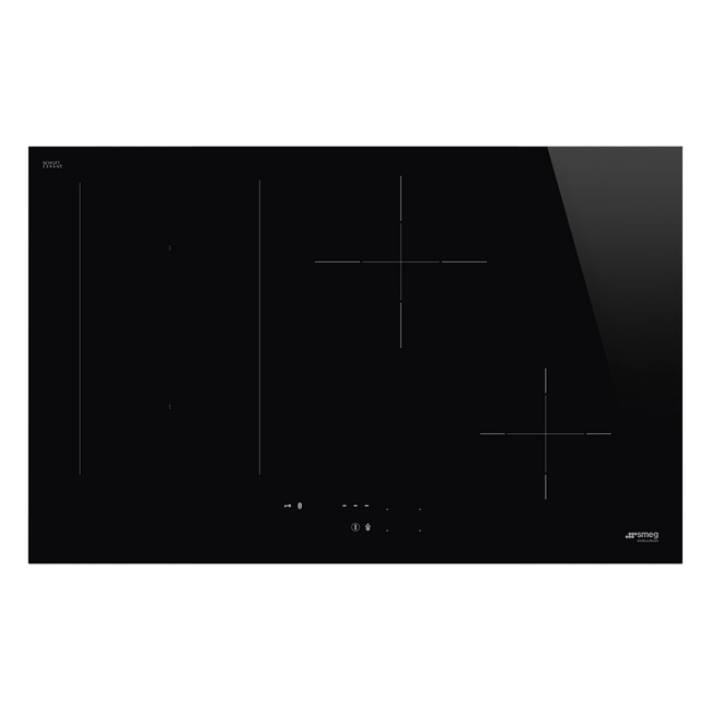 Smeg - Płyta Kuchenna Universal Sim3844D Czarne Szkło