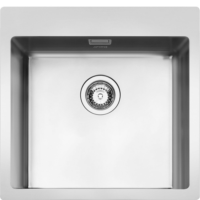 Smeg - Zlewozmywak Ze Stali Nierdzewnej Mira Lft50rs Stal Nierdzewna.