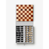 Szachy drewniane Printworks Legacy The Modernist, lite drewno, czerń i beż