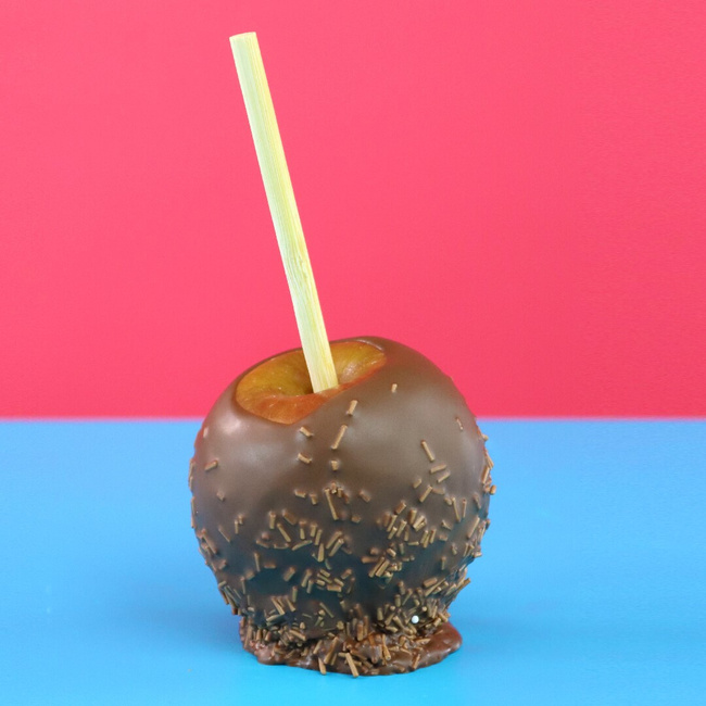 Pme Patyczki bambusowe do jabłek w polewie toffee (30 sztuk) 13 cm