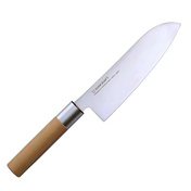 Suncraft SENZO JAPANESE Nóż Santoku 16.7 cm Drewno Magnoliowe WA-04