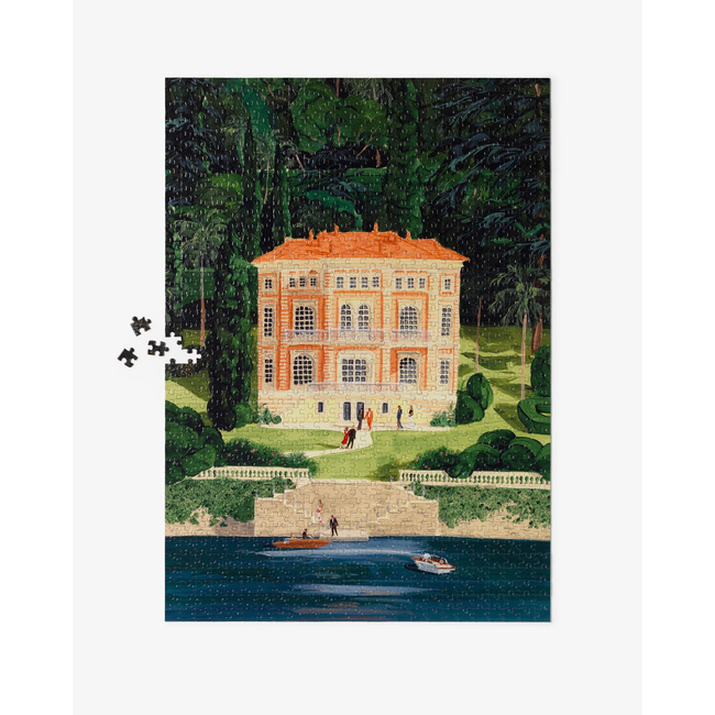 Puzzle Printworks La Villa, 1000 elementów, ilustracja Yukiko Noritake