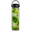 Szklana butelka na wodę Fuori 540 ml czarna 30237 - Vialli Design