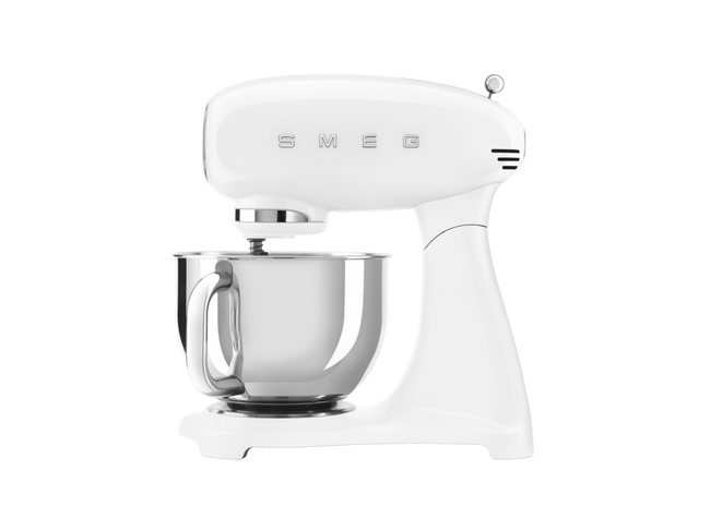 Smeg - Mikser planetarny, 50's style Smf03Wheu biały (pełny).