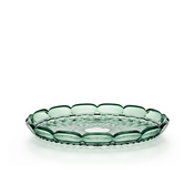 tace okrągłe 36 cm zielona matcha - Guzzini