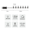 Extralink | Lampki LED | Kulki 200L zimny biały, dł. 3 + 16 m