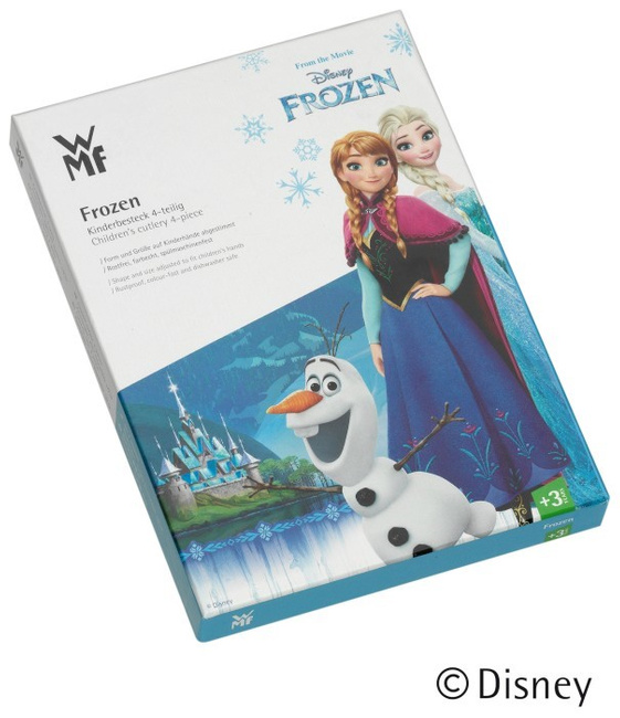 Zestaw sztućców dla dzieci, 4el., Frozen - Wmf