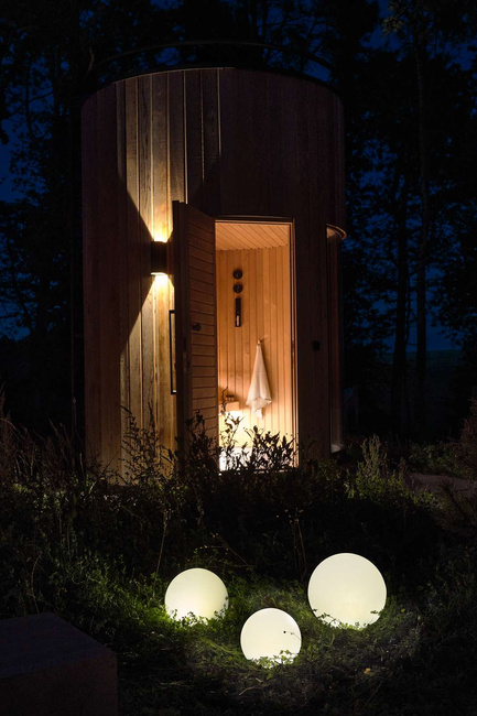 Lampa solarna LED Villa Collection Maane 20 × 18 cm, biała