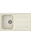 Smeg - Zlewozmywak kompozytowy LZ861P RIGAE.
