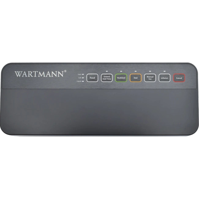 Wartmann WM-2509 VC – zgrzewarka próżniowa z technologią HydroStatis, funkcją Inflate i ręczną regulacją próżni