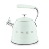 Smeg - Czajnik z gwizdkiem, pastelowa zieleń 50's style WKF01PG.