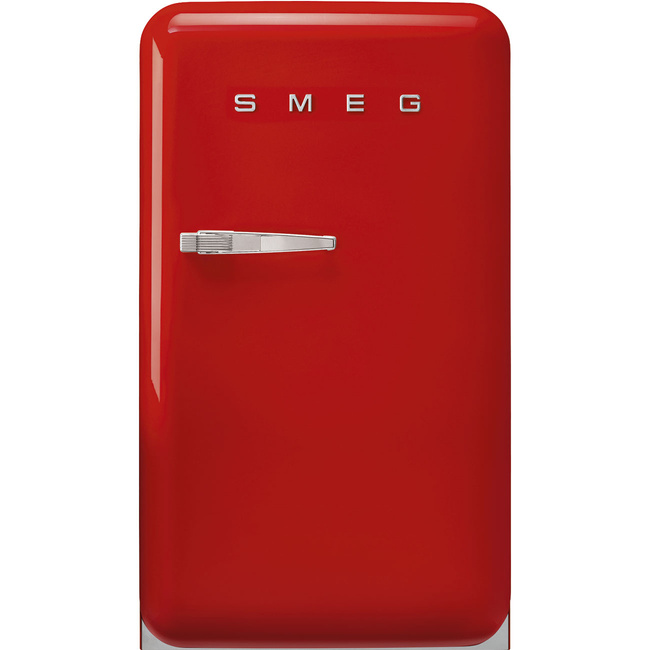 Smeg - Chłodziarko-zamrażarka, czerwony 50'S STYLE FAB10RRD6 Czerwony
