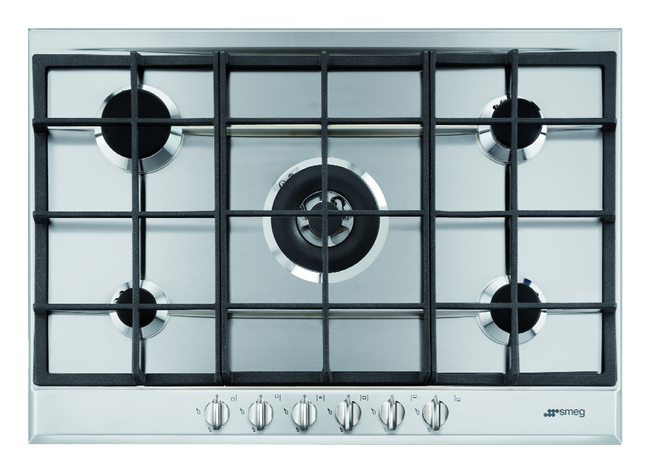 Smeg - Płyta kuchenna Selezione P272XGH Stal nierdzewna.