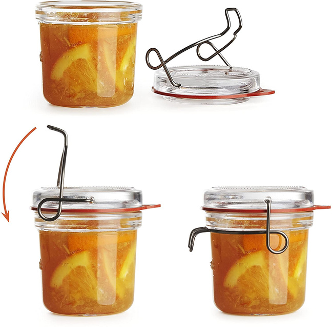 Słoik 350 ml szkło Lock-Eat Luigi Bormioli