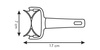Wykrawacz kółek Delícia, 7 cm - Tescoma