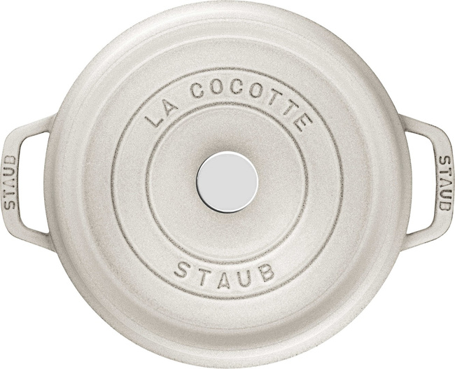 La Cocotte Garnek Żeliwny Okrągły 5.2 Ltr, Truflowy - Staub