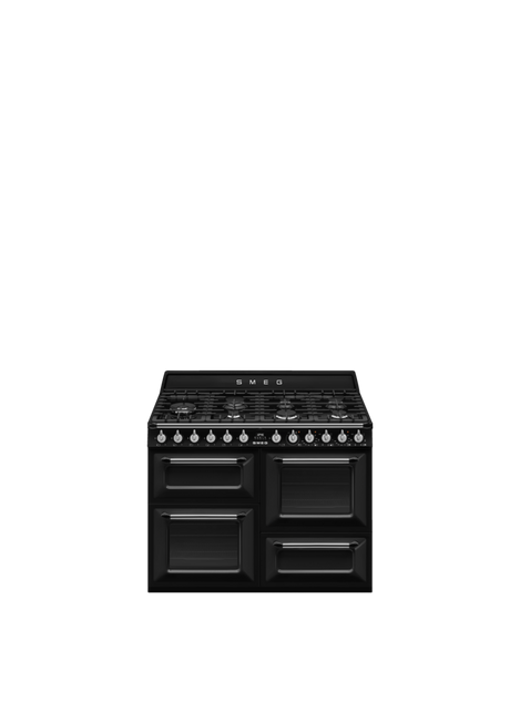 Smeg - Kuchnia Wolnost, 110cm, Victoria, Czarny Victoria TR4110BL1 Czarny