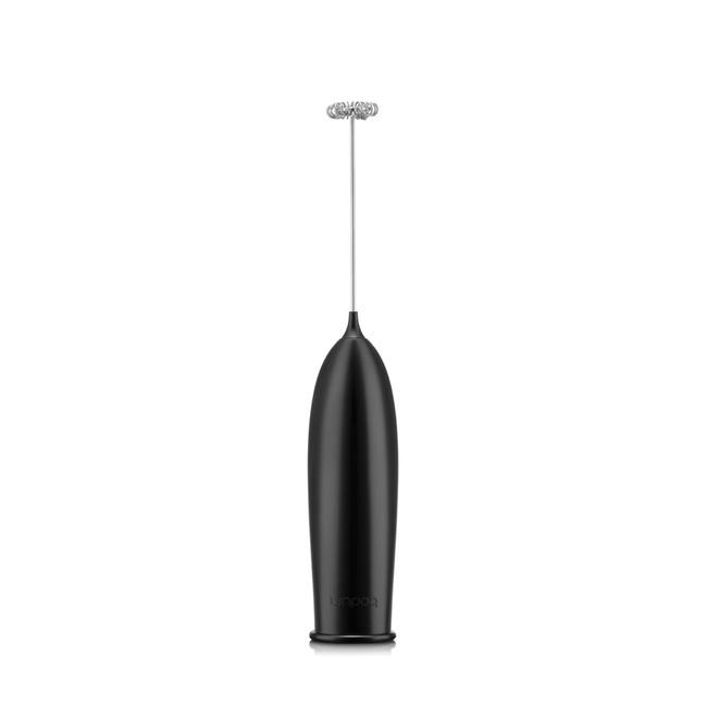 Ręczne spieniacze do mleka USB Schiuma Black