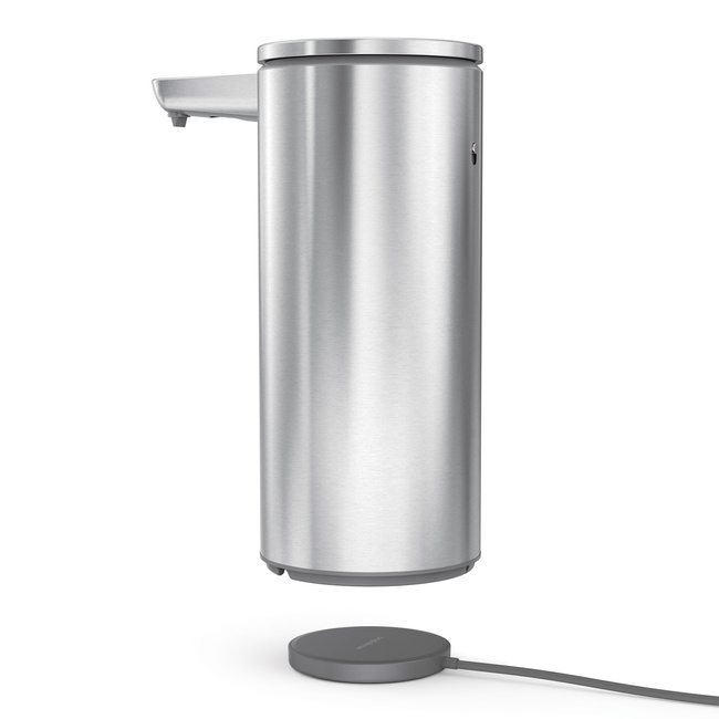 Dozownik bezdotykowy Simplehuman 414 ml - szczotkowana stal