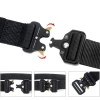 Pasek taktyczny Extralink Military, nylonowy, 120 cm, klamra 12 kN, czarny