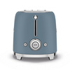 Smeg Toster na 2 kromki TSF01SBMEU 50's Style - srebrny