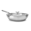 Wok Z Pokrywką 3-Warstwowy, Stalowy - 28 Cm - Kitchenaid