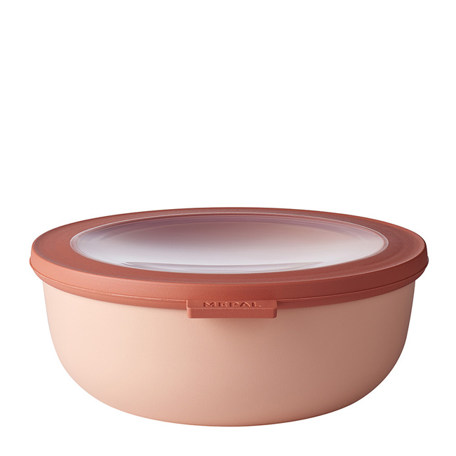 Pojemnik Cirqula okrągła 1250ml Nordic Blush - Mepal