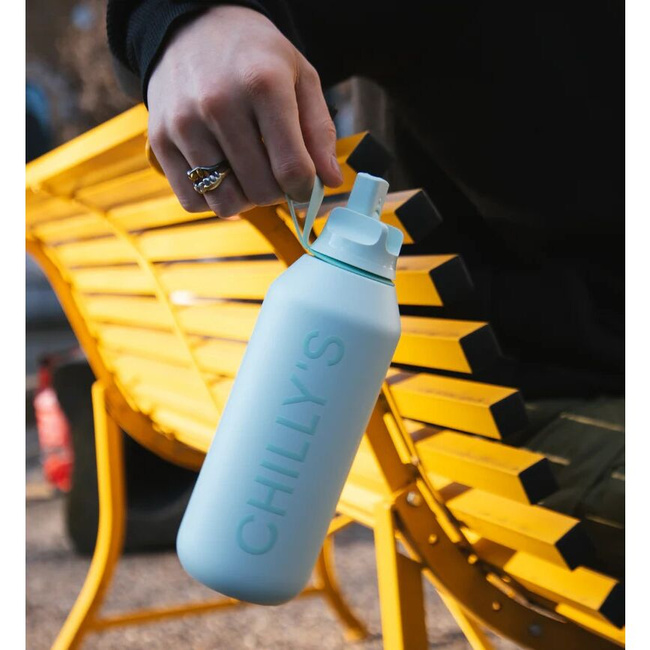 Butelka termiczna Chillys | 500ml | Szary series 2 sport - Chillys bottles