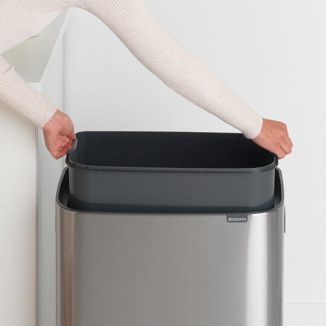 Kosz na śmieci Touch Bin BO 60l stal matowa - Brabantia