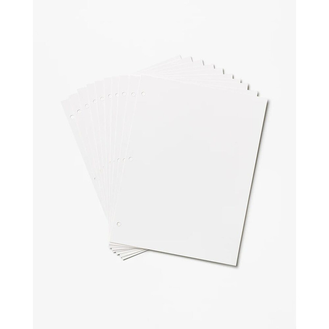 Wkład do albumu Printworks L, 10 białych kart 28 x 21 cm, 230 g/m²